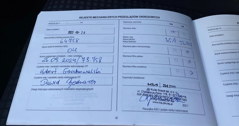 Kia Ceed cena 48900 przebieg: 70900, rok produkcji 2018 z Nowe Skalmierzyce małe 277